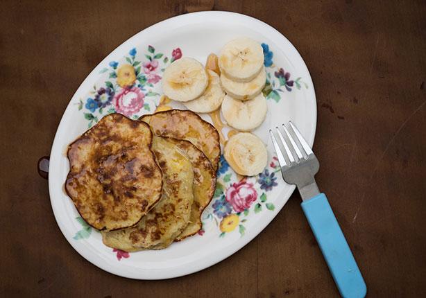 Pancakes Sin Gluten de Plátano (banana)
