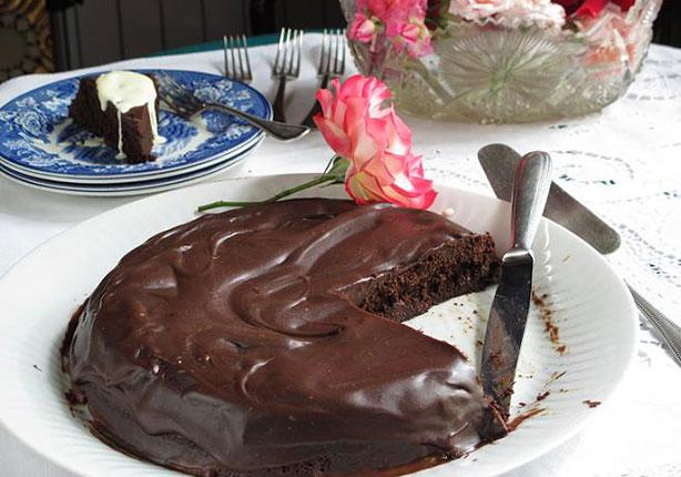 Torta-postre de Chocolate Sin Gluten
