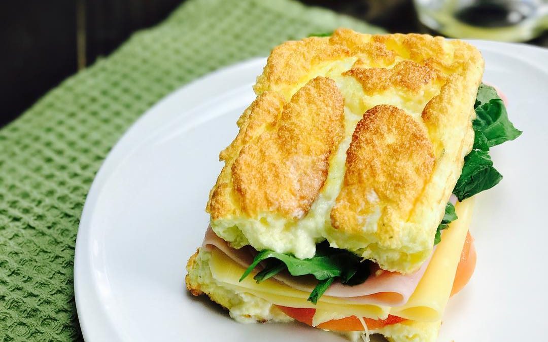 Pan nube: ¡pan sin harinas ideal para sándwich!