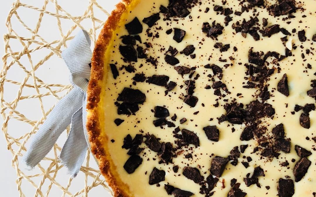 Cheesecake de Coco sin gluten en 30 minutos
